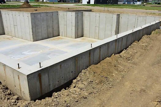 Poured concrete foundation in Chicago IL